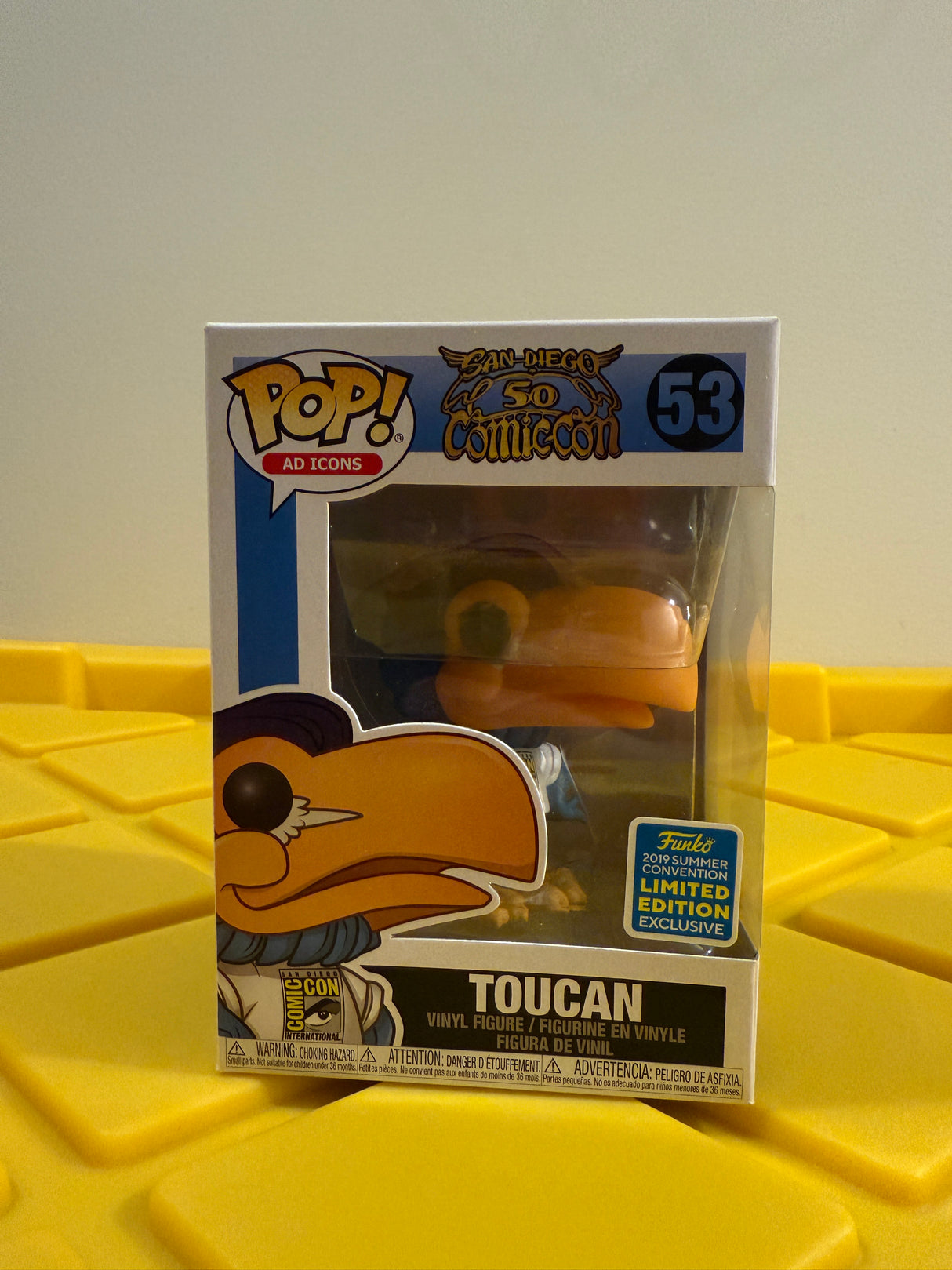 Funko POP! Toucan - Limited Edition 2019 SDCC Exclusive