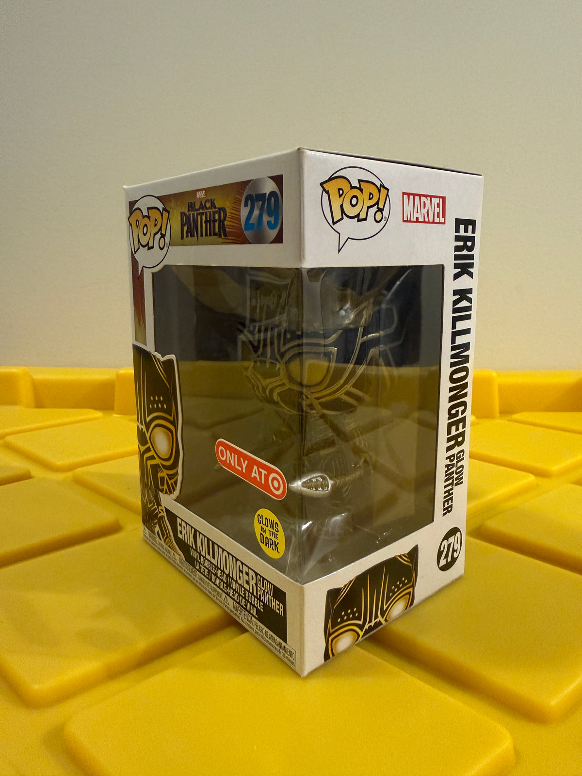 Funko POP! Erik Killmonger Glow Panther (Glow) - Limited Edition Target Exclusive