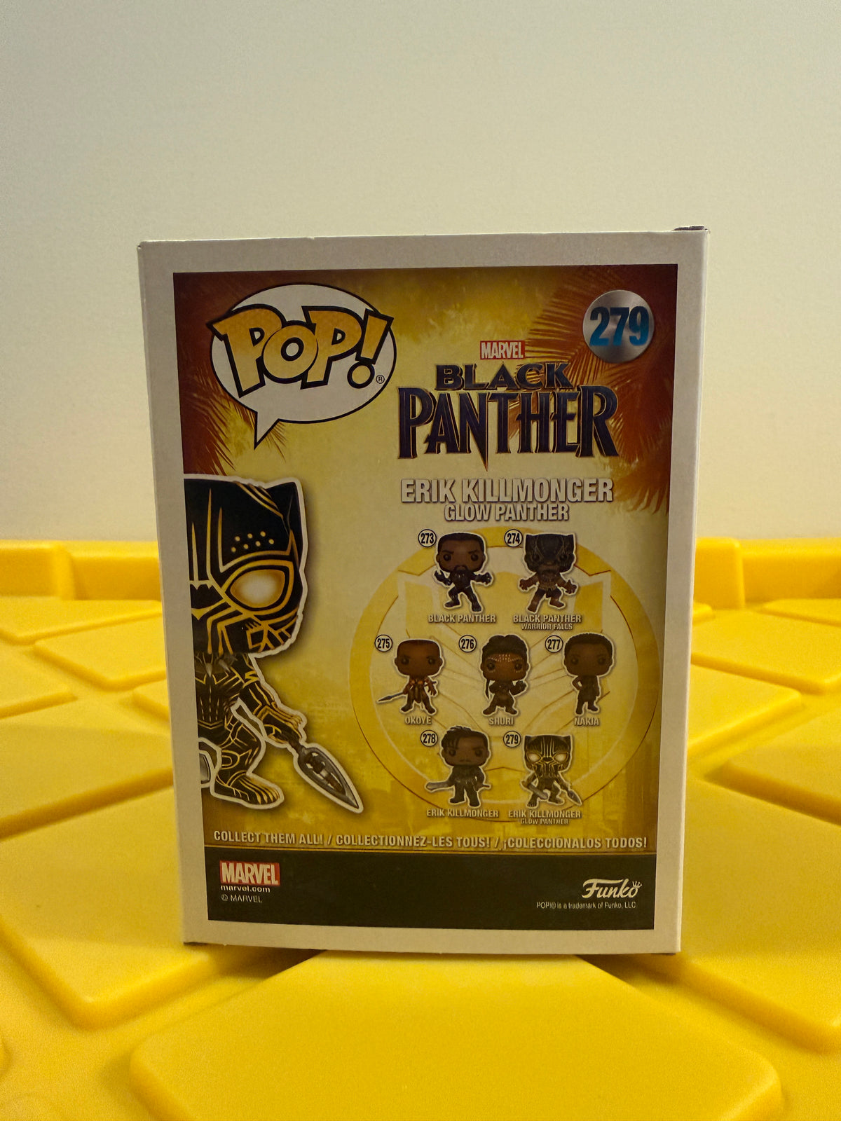 Funko POP! Erik Killmonger Glow Panther (Glow) - Limited Edition Target Exclusive