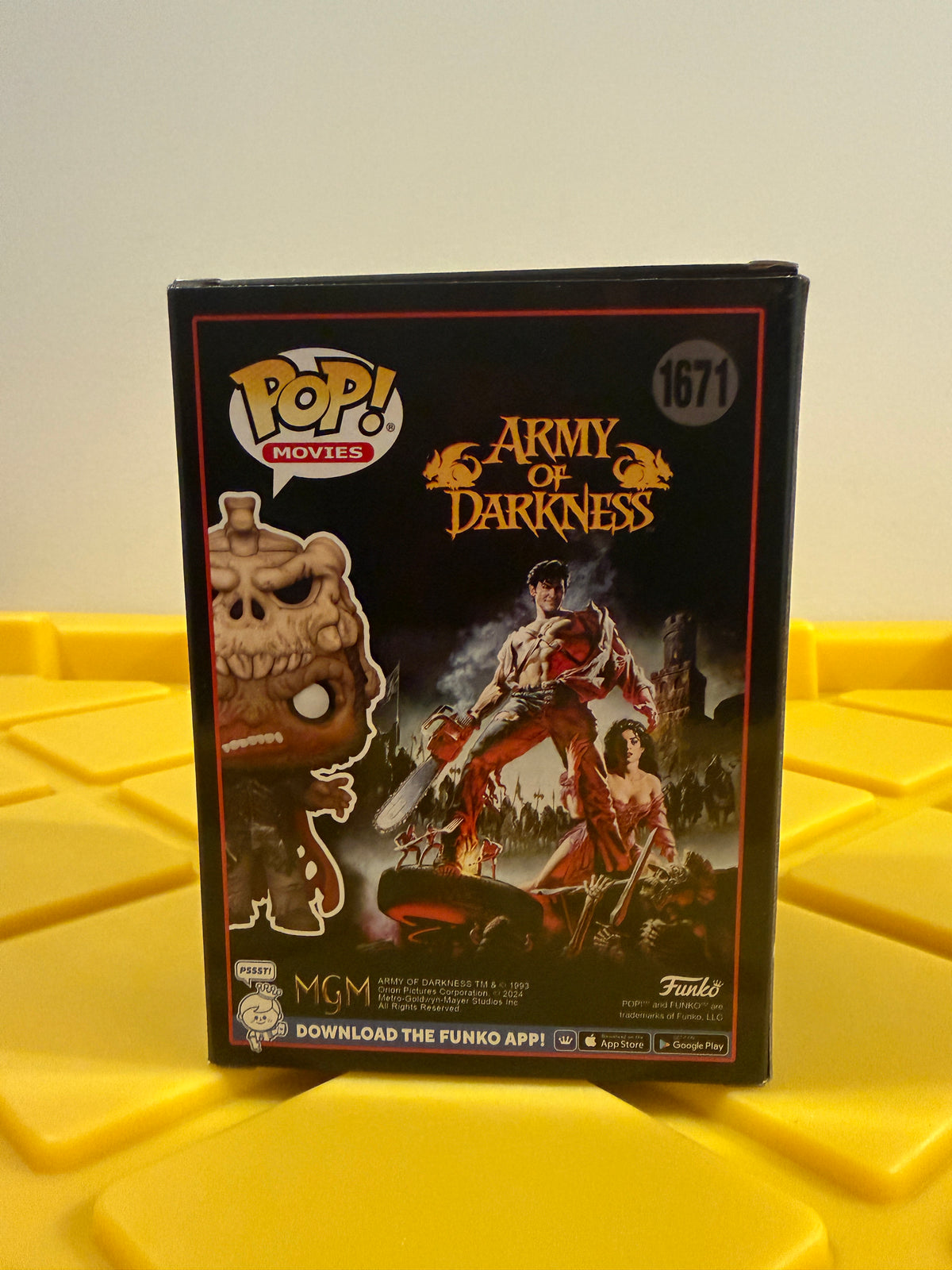 Funko POP! Evil Ash - Limited Edition Hot Topic 2024 Scare Fair Exclusive