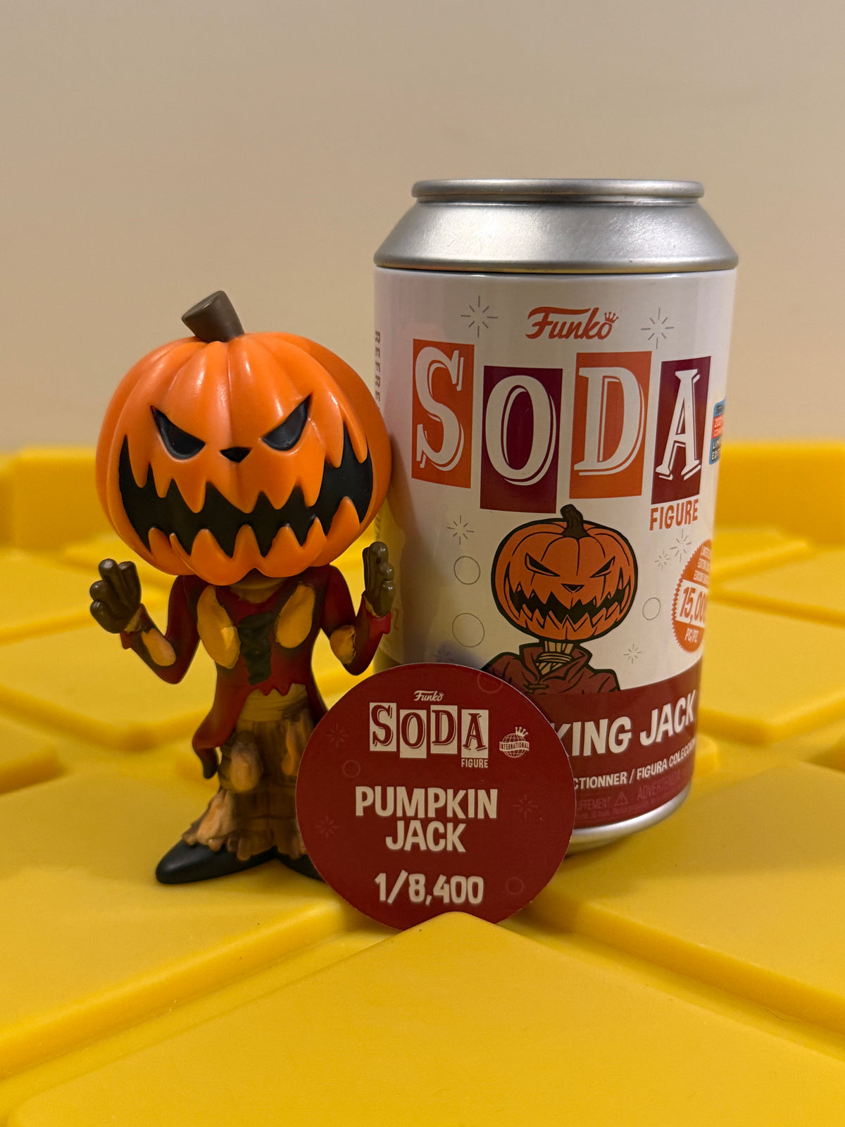 Funko Soda! Pumpkin King Jack (Glow) - Limited Edition Chase - Limited Edition 2022 NYCC Exclusive