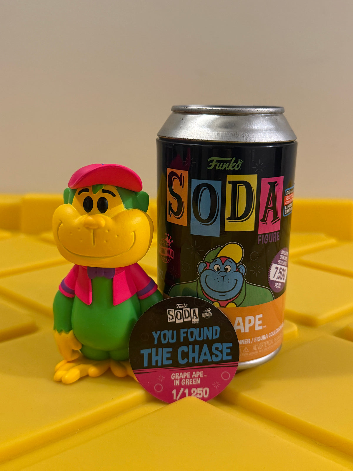 Funko Soda! Grape Ape (Black Light) - Limited Edition Chase - Limited Edition 2022 NYCC Exclusive