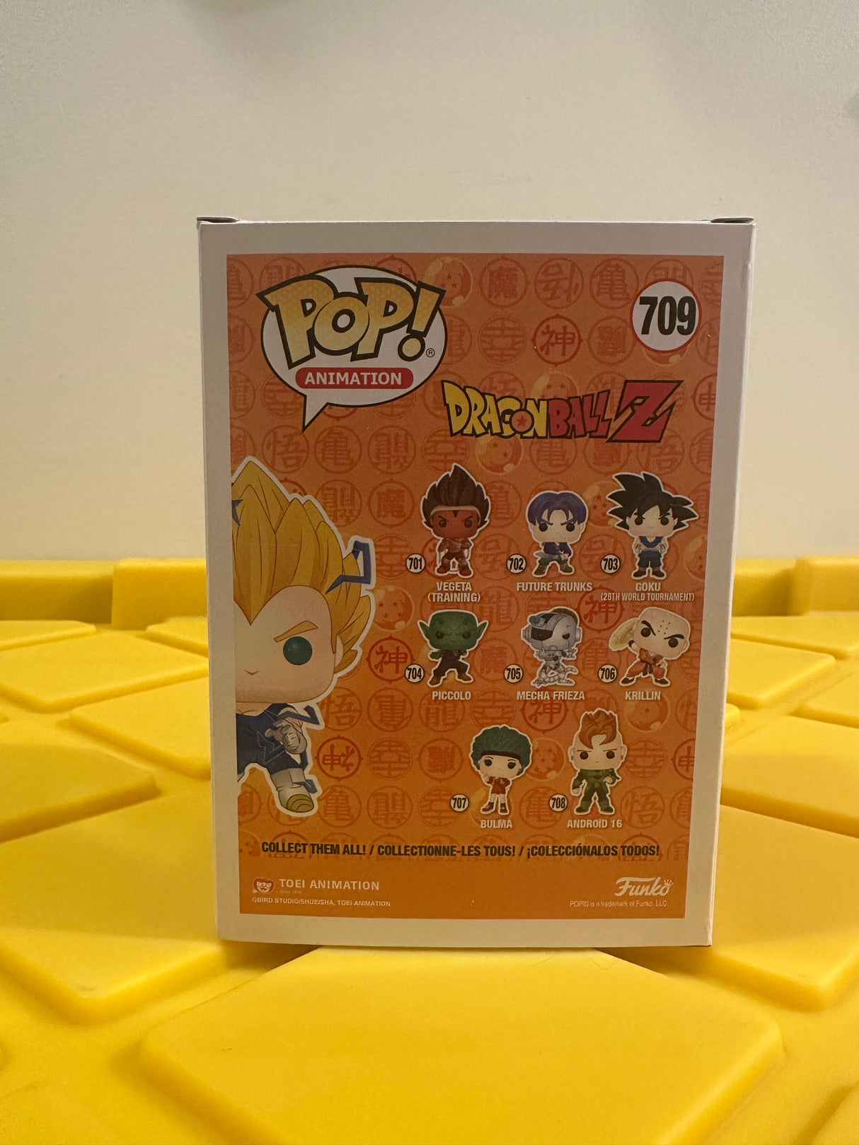 Funko POP! Super Saiyan 2 Vegeta (Glow) - Limited Edition Chase - Limited Edition PX Previews Exclusive