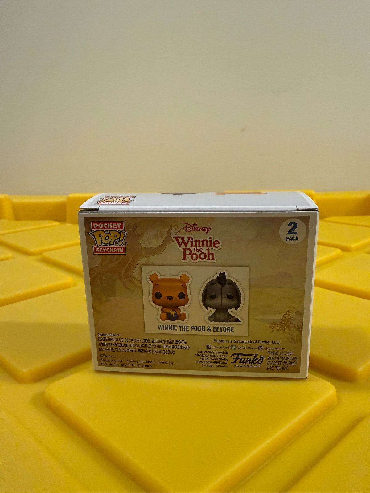 Funko POP! Keychain Winnie the Pooh & Eeyore - Limited Edition Hot Topic Exclusive