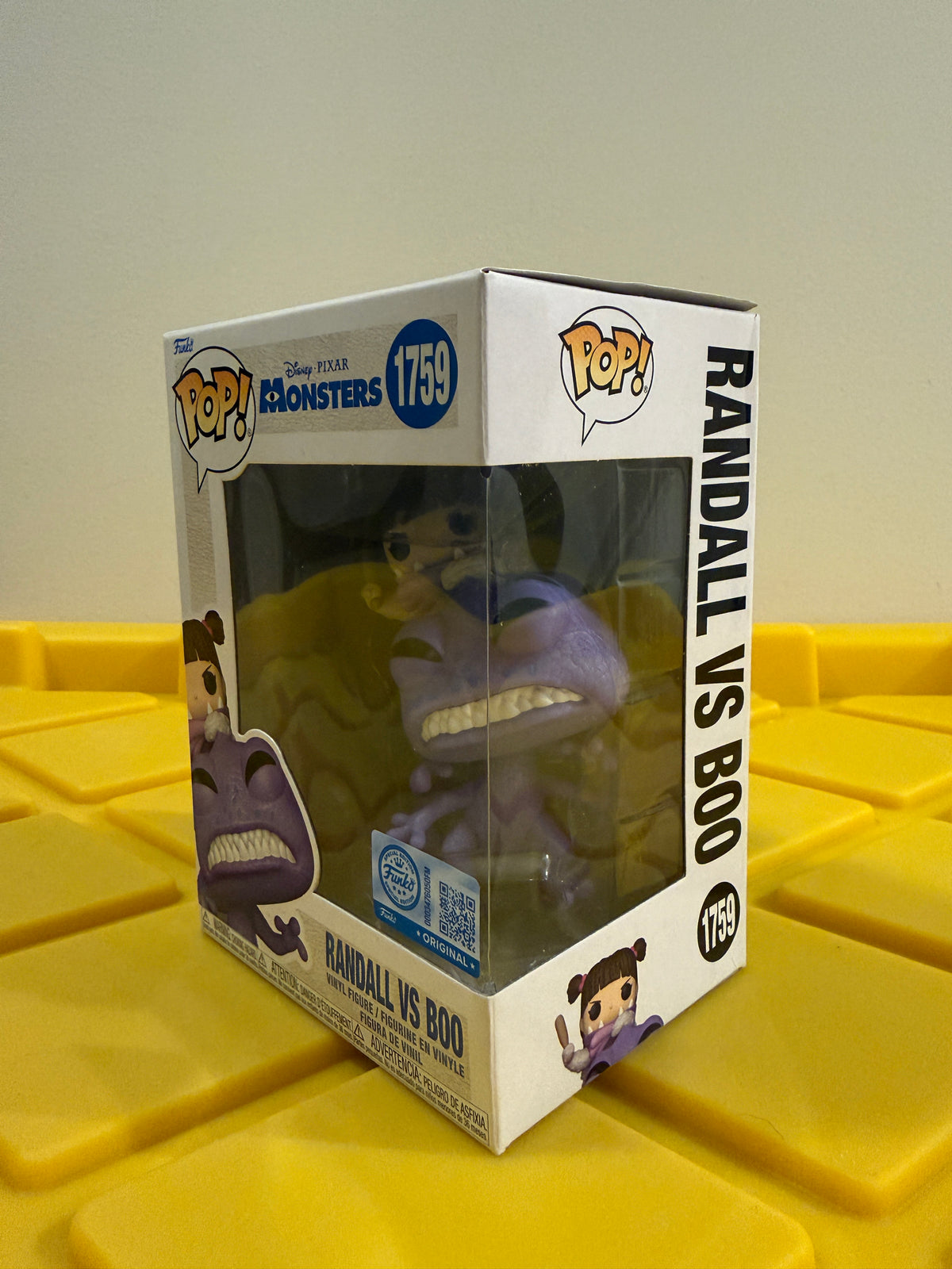 Funko POP! Randall vs Boo - Limited Edition Specialty Series Exclusive