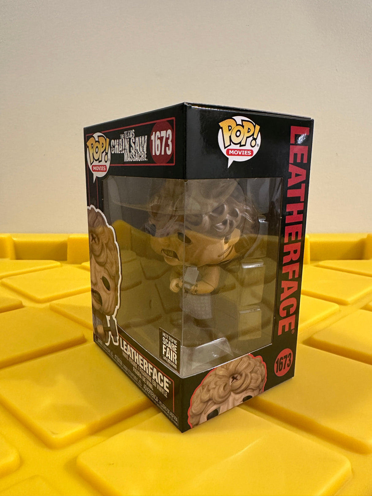Funko POP! Leatherface - Limited Edition Hot Topic 2024 Scare Fair Exclusive
