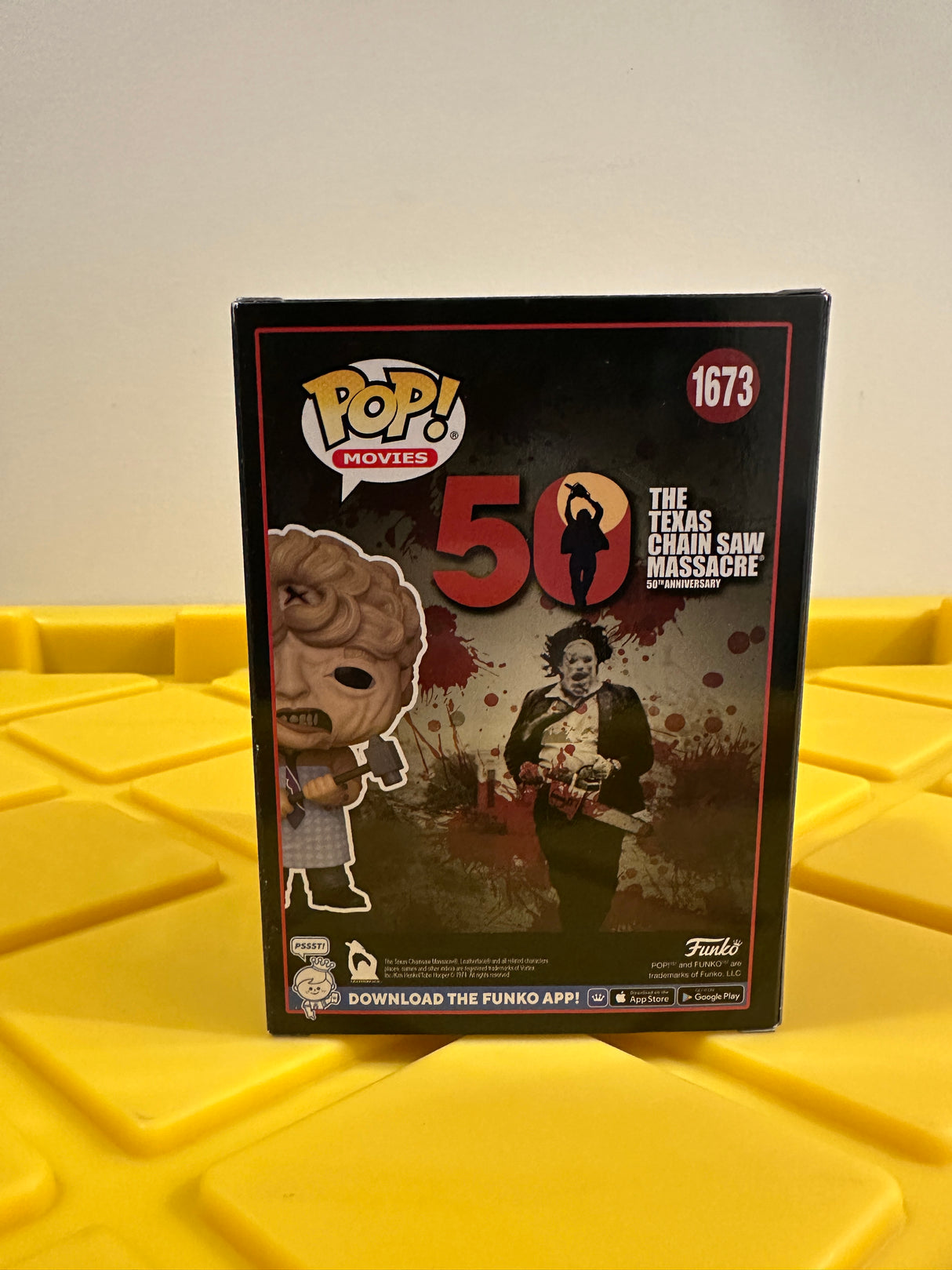 Funko POP! Leatherface - Limited Edition Hot Topic 2024 Scare Fair Exclusive