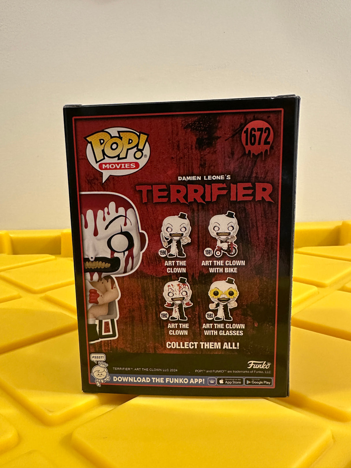 Funko POP! Art the Clown - Limited Edition Hot Topic 2024 Scare Fair Exclusive