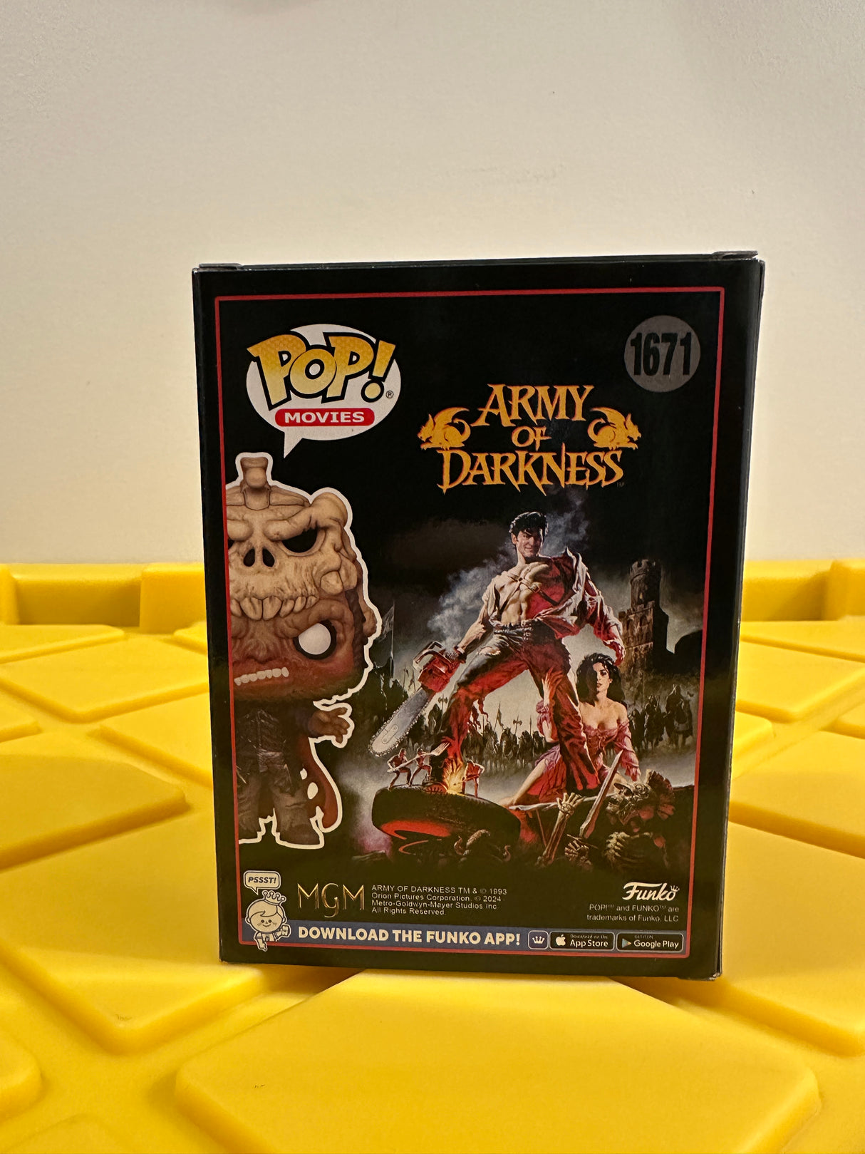 Funko POP! Evil Ash - Limited Edition Hot Topic 2024 Scare Fair Exclusive