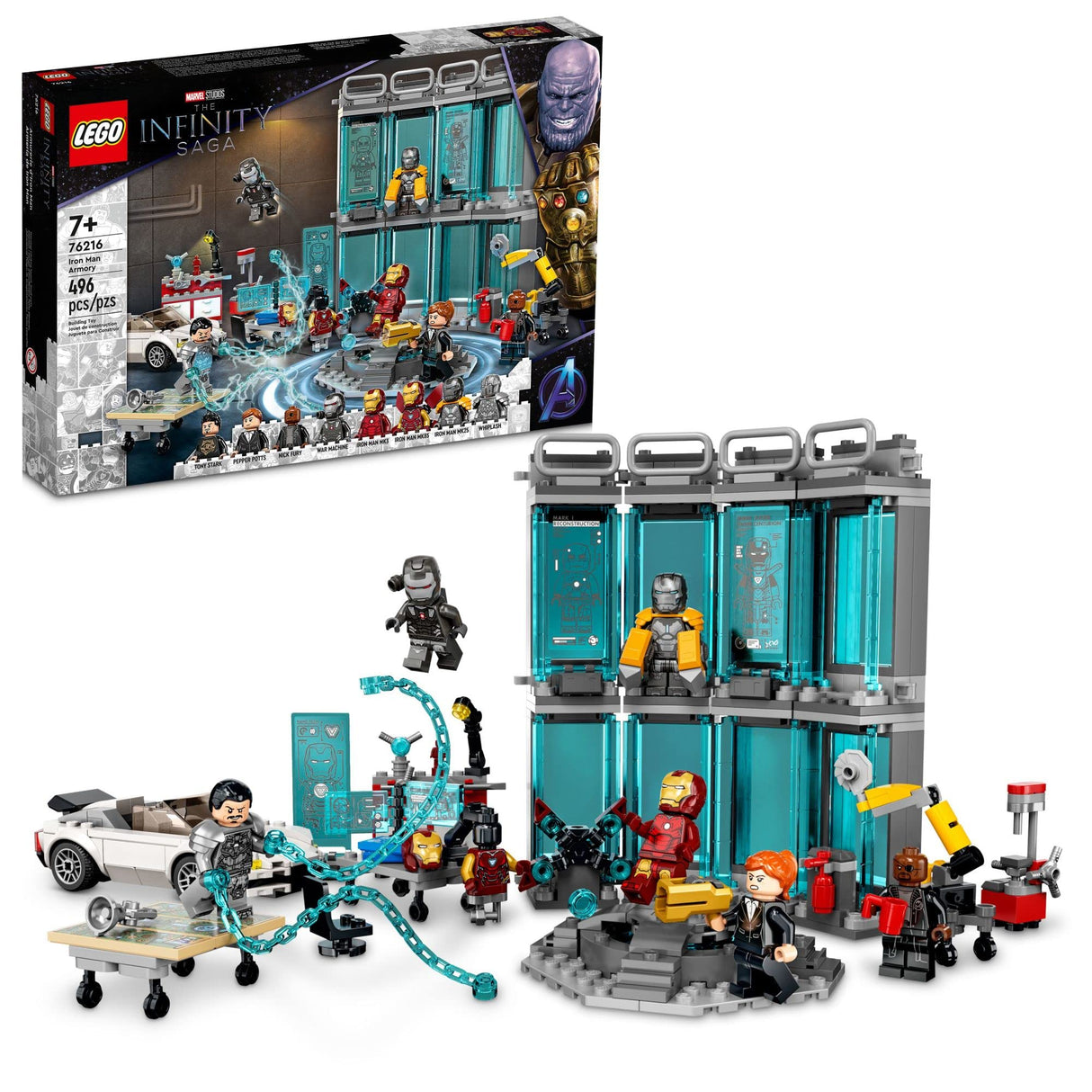 Iron Man Armory Lego