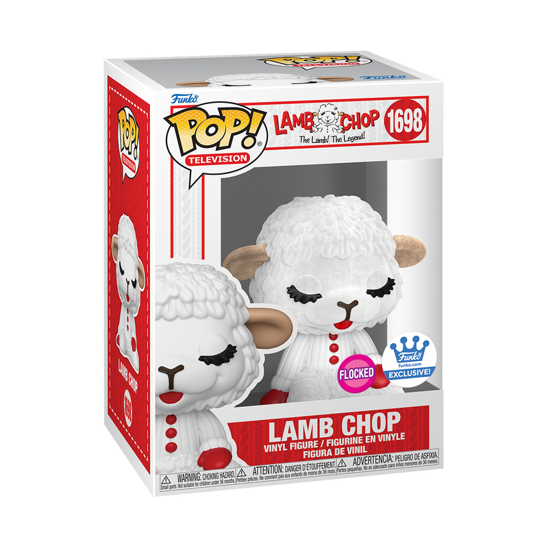 Lamb Chop (Flocked) Funko Pop