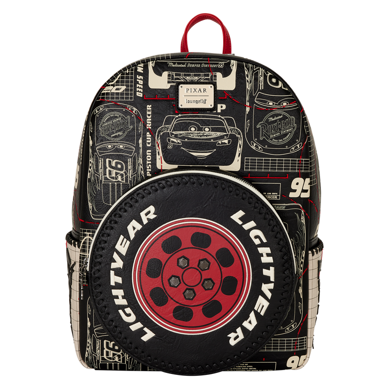 Loungefly Cars Lightning McQueen Full-Size Backpack
