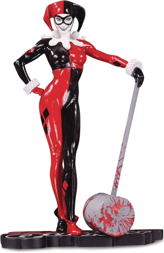 Red, White & Black Harley Quinn Adam Hughes