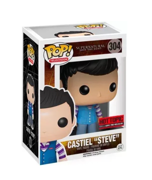 Funko POP! Castiel "Steve" - Limited Edition Hot Topic Pre-Release Exclusive