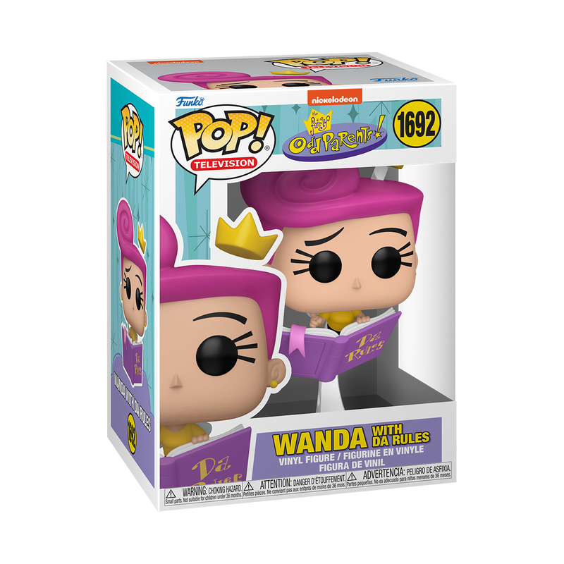 Wanda with Da Rules The Fairly Oddparents Funko Pop