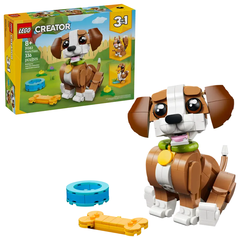 LEGO Cute Animals: Playful Puppy Dog