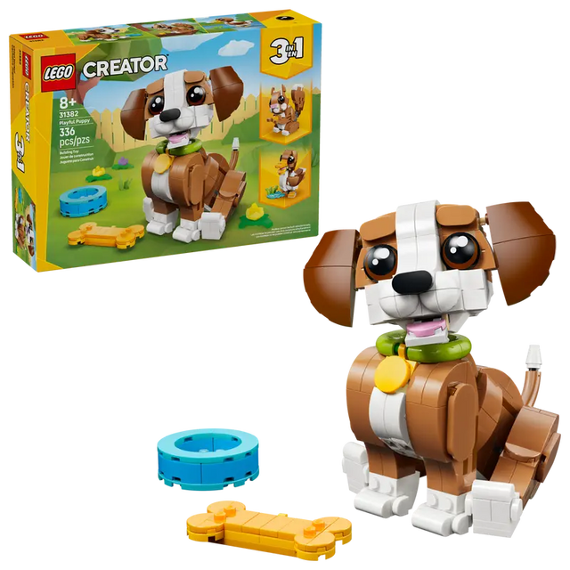 LEGO Cute Animals: Playful Puppy Dog
