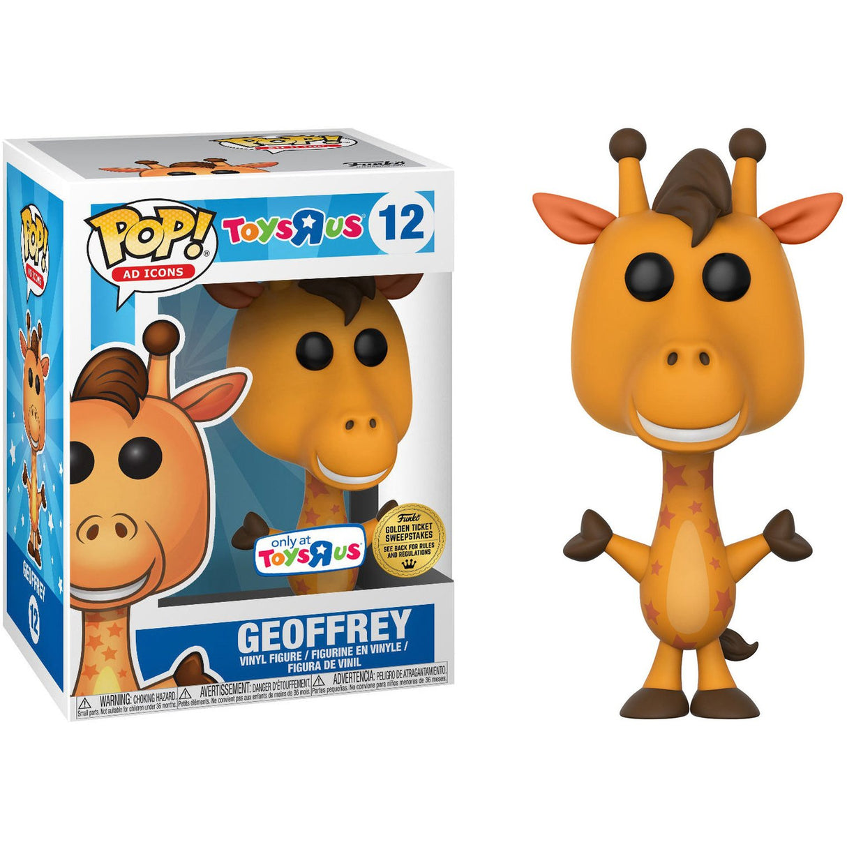Funko POP! Geoffrey (Golden Ticket) - Limited Edition Toys R Us Exclusive