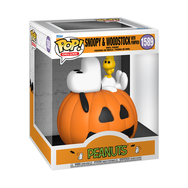 Snoopy & Woodstock With Pumpkin
