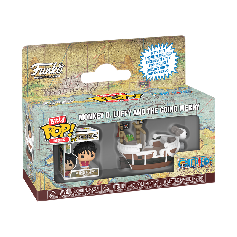 Bitty POP! Monkey D. Luffy and the Going Merry (Rides)