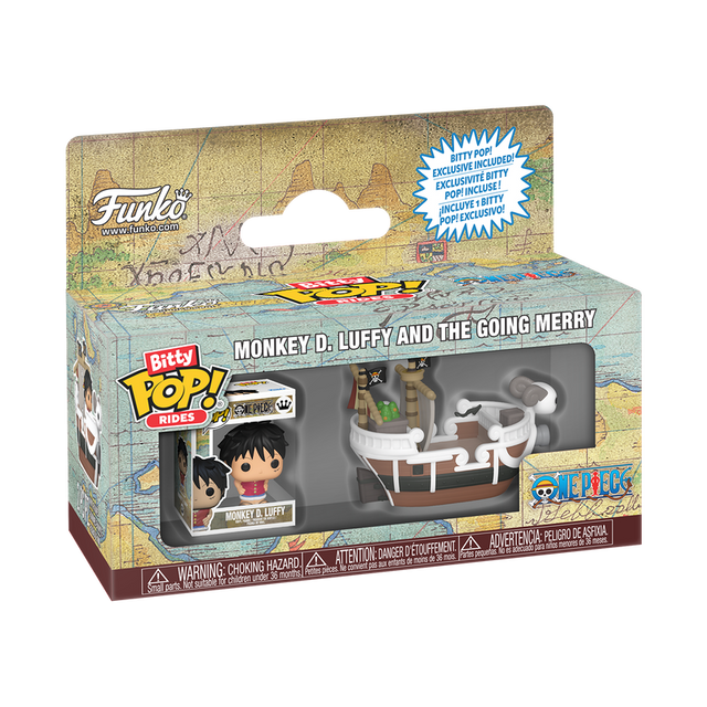 Bitty POP! Monkey D. Luffy and the Going Merry (Rides) (Pre-Order)