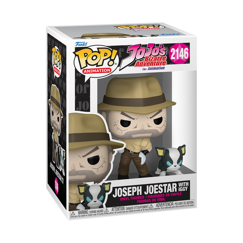Funko POP! Joseph Joestar with Iggy