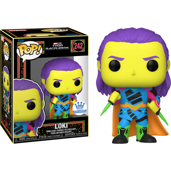 Funko POP! Loki (Black Light) - Limited Edition Funko Shop Exclusive