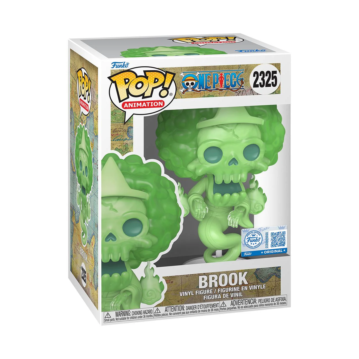 Funko POP! Brook (Ghost) - Limited Edition Chalice Collectibles Exclusive
