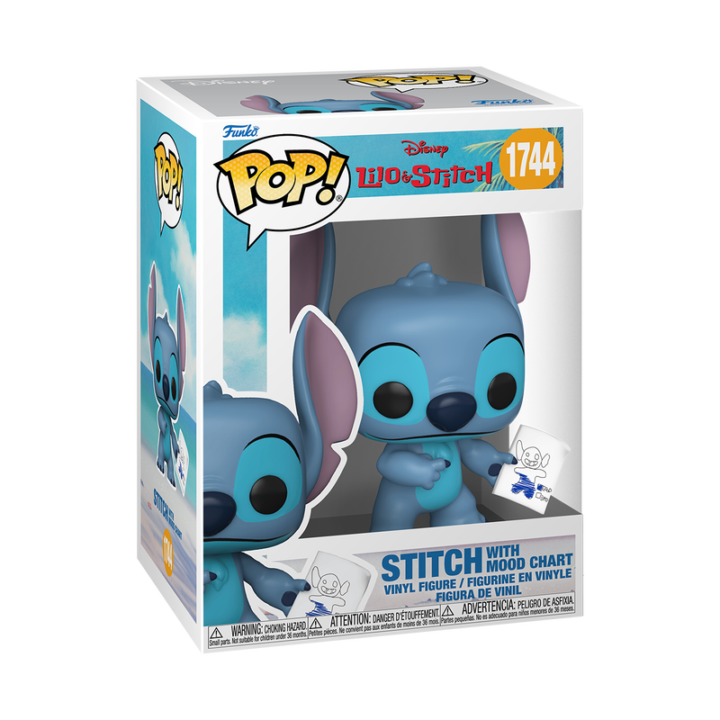 Funko POP! Stitch with Mood Chart
