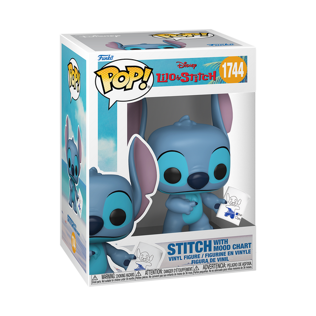 Funko POP! Stitch with Mood Chart (Pre-Order)