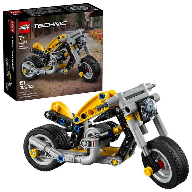 LEGO Yellow Motorcycle