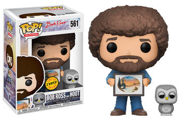 Funko POP! Bob Ross and Hoot - Limited Edition Chase