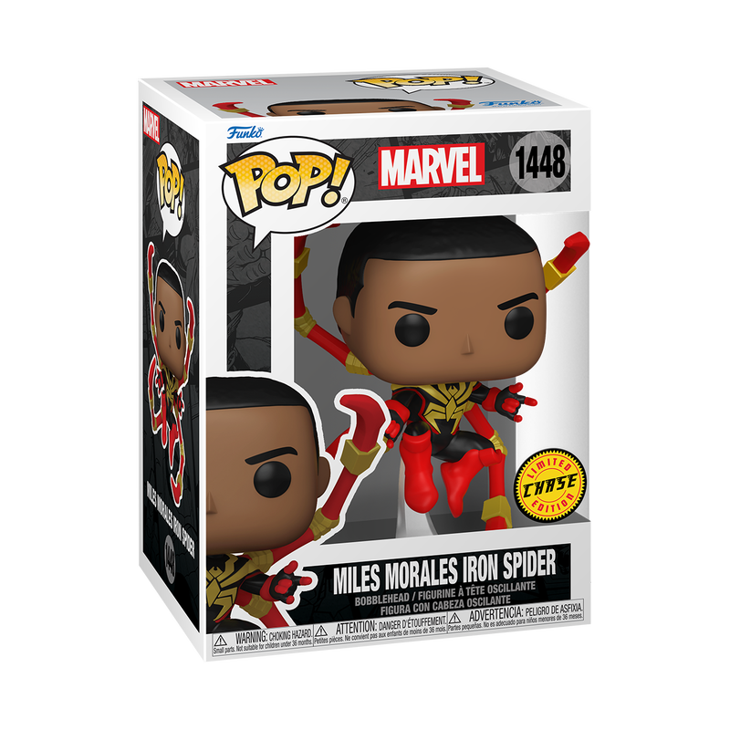 Funko POP! Miles Morales Iron Spider - Limited Edition Chase