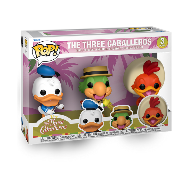 Funko POP! The Three Caballeros (3-Pack) (Pre-Order)