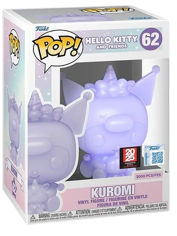 Funko POP! Kuromi (Translucent Purple) (L.E. 3000) - Limited Edition 2025 Anime Expo Exclusive