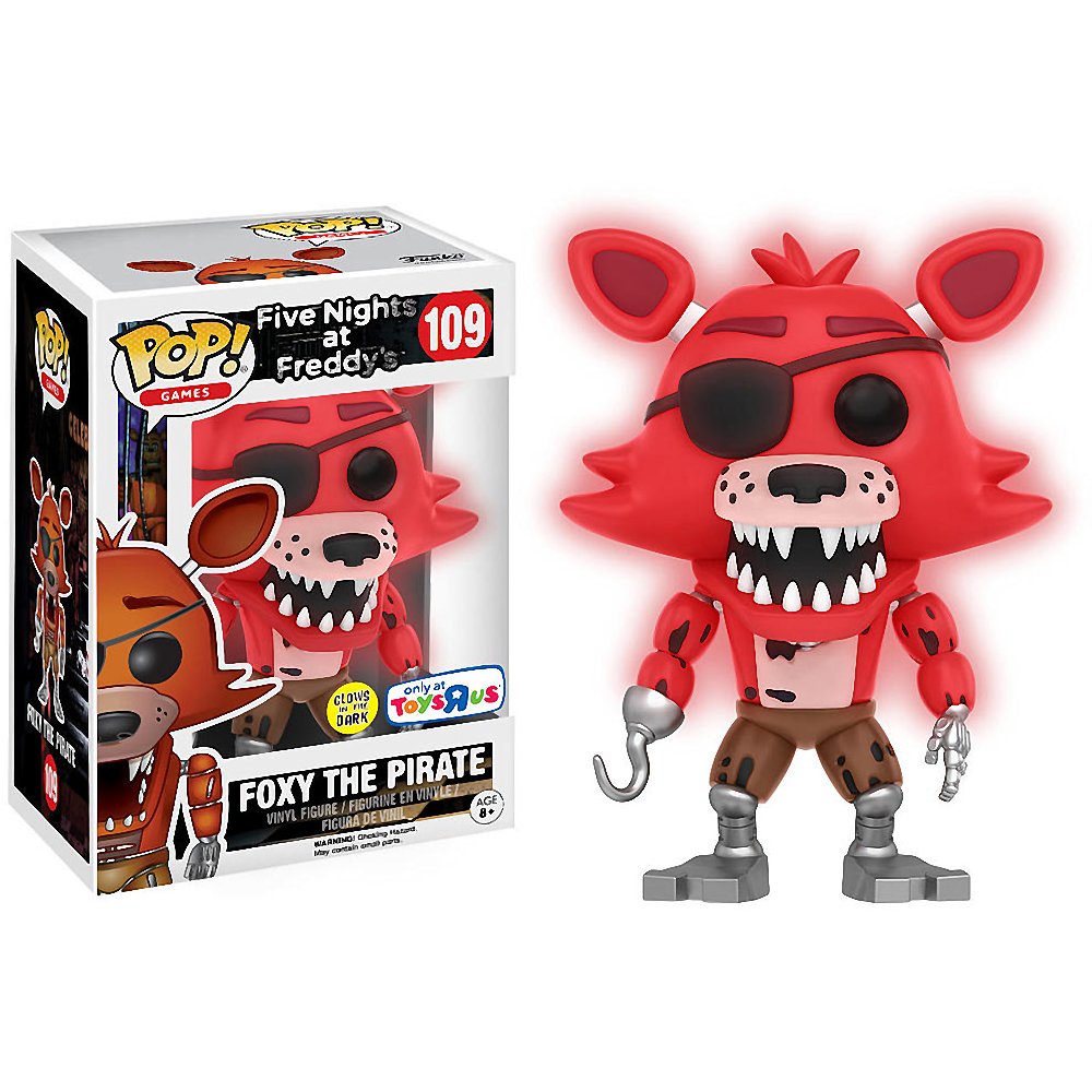 Funko POP! Foxy the Pirate (Glow) - Limited Edition Toys R Us Exclusive