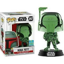 Funko POP! Boba Fett (Green Chrome) - Limited Edition 2019 SDCC Exclusive