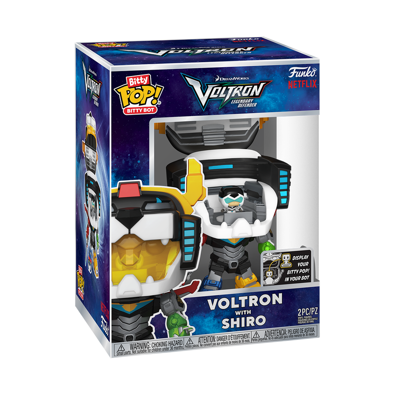 Bitty POP! Voltron with Shiro (Bitty Bot)