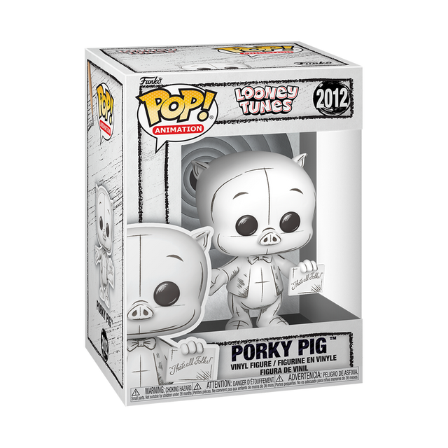 Funko POP! Porky Pig (Sketched Deco) (Pre-Order)