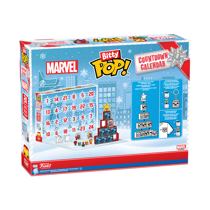 Bitty POP! Marvel Holiday Advent Calendar