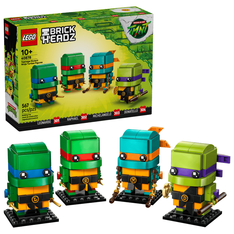 LEGO Teenage Mutant Ninja Turtles Figures