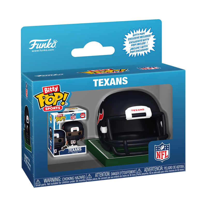 Bitty POP! Helmet & Player Texans