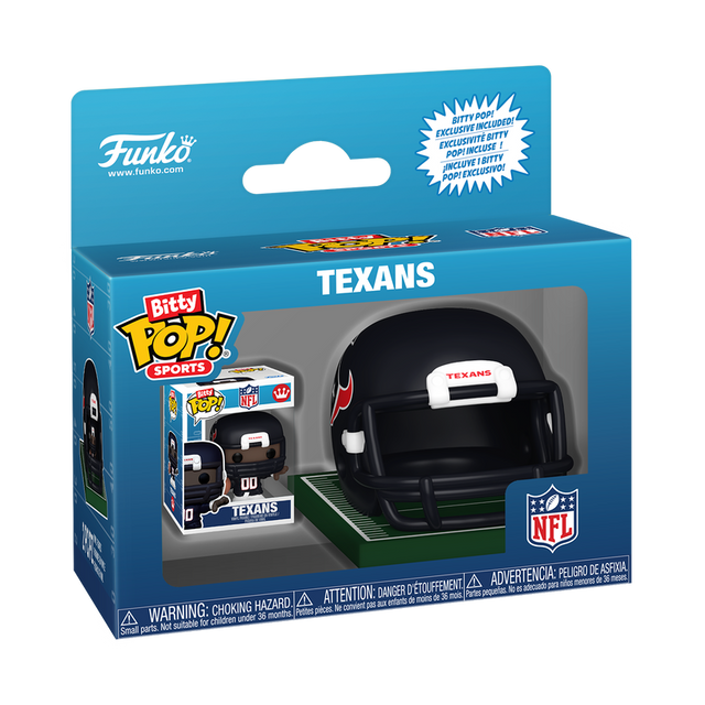 Bitty POP! Helmet & Player Texans