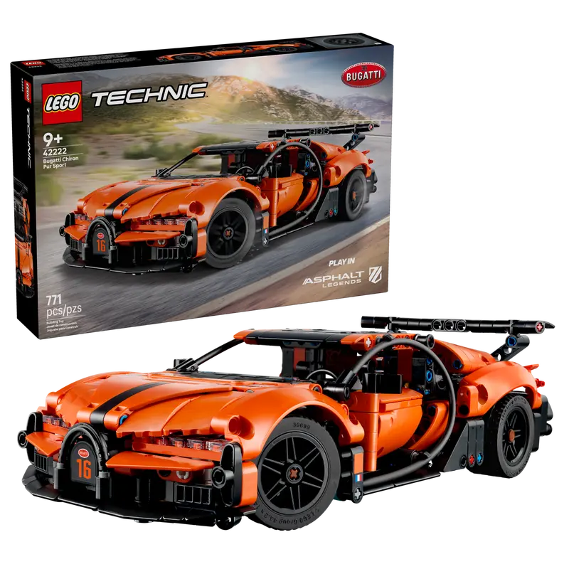 LEGO Bugatti Chiron Pur Sport Hypercar