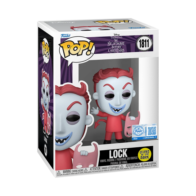 Funko POP! Lock (Glow) - Limited Edition Entertainment Earth Exclusive (Pre-Order)