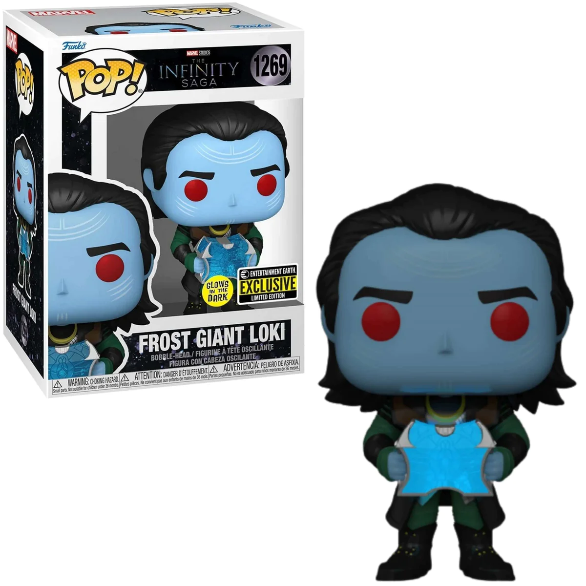 Funko POP! Frost Giant Loki (Glow) - Limited Edition Entertainment Earth Exclusive