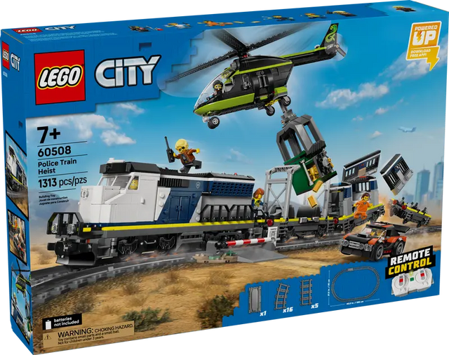 LEGO Police Train Heist