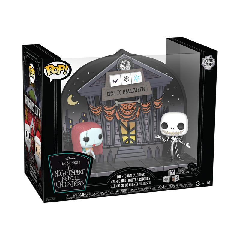 The Nightmare Before Christmas Dual-Sided Countdown Calendar