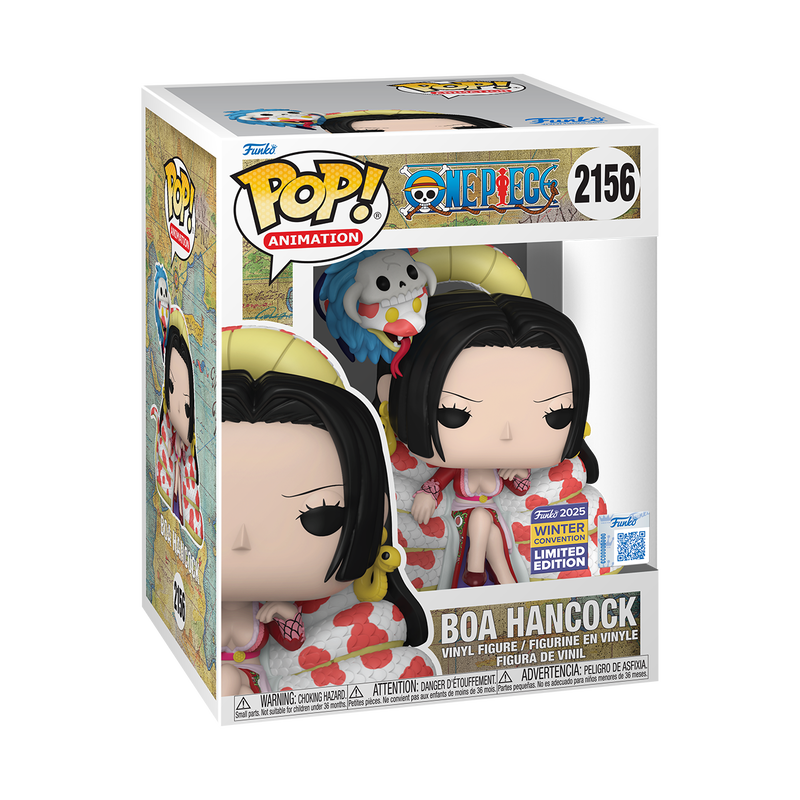 Funko POP! Premium Boa Hancock on Throne - Limited Edition 2025 Winter Con Exclusive