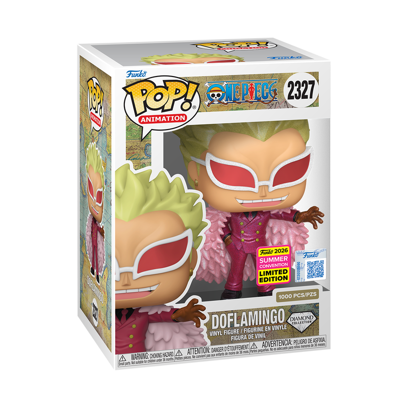 Funko POP! Doflamingo (Diamond) (L.E. 1000) - Limited Edition 2026 SDCC Summer Convention Exclusive